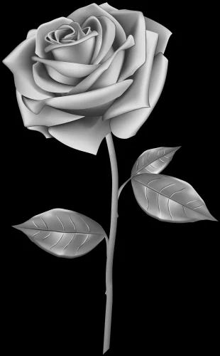 Цветок 019 (роза)